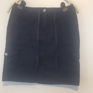 4P L.L.Bean cargo pencil mini skirt.  EUC